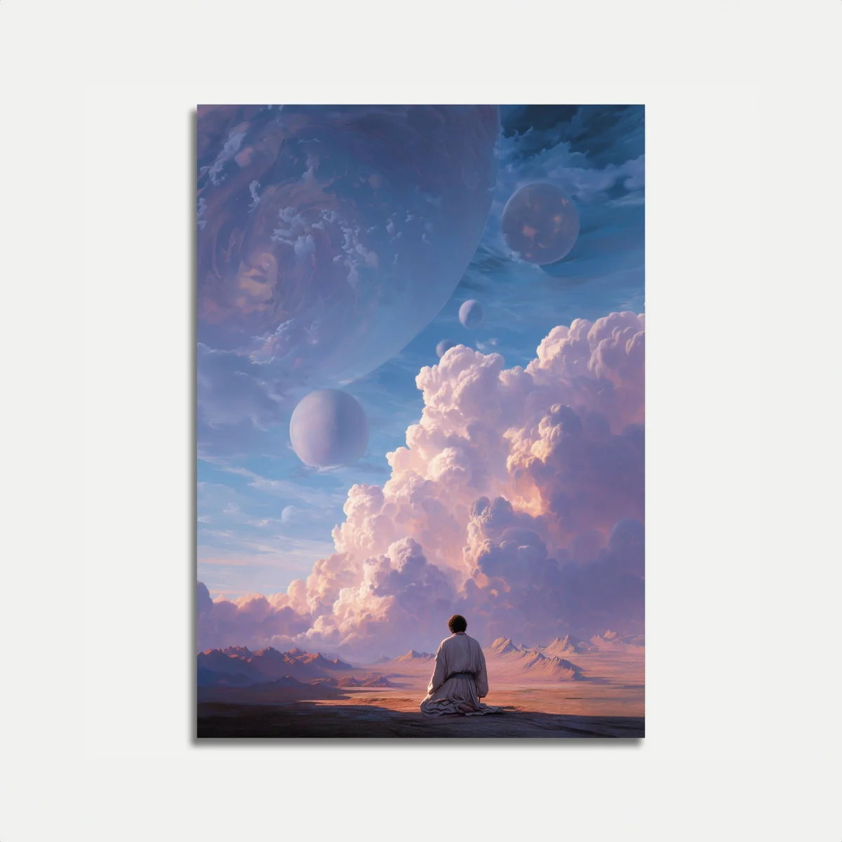 Celestial Meditation Landscape Poster - Image 2