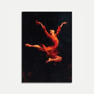 Dancer in Red Motion Poster