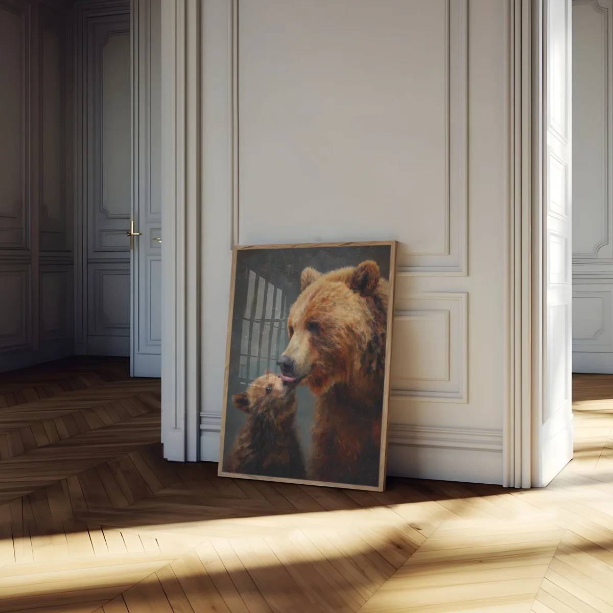 Mother Bear and Cub Poster - Image 5