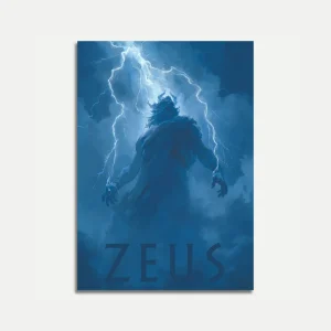 Zeus God of Thunder Poster