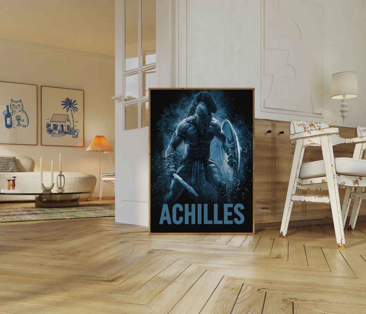 Achilles Warrior Ancient Hero Poster - Image 6