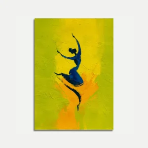 Dancing Silhouette Dynamic Poster