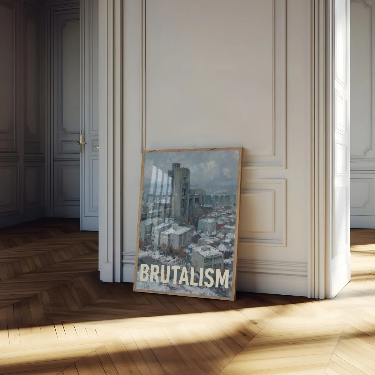 Urban Brutalism Architecture Poster - Image 5