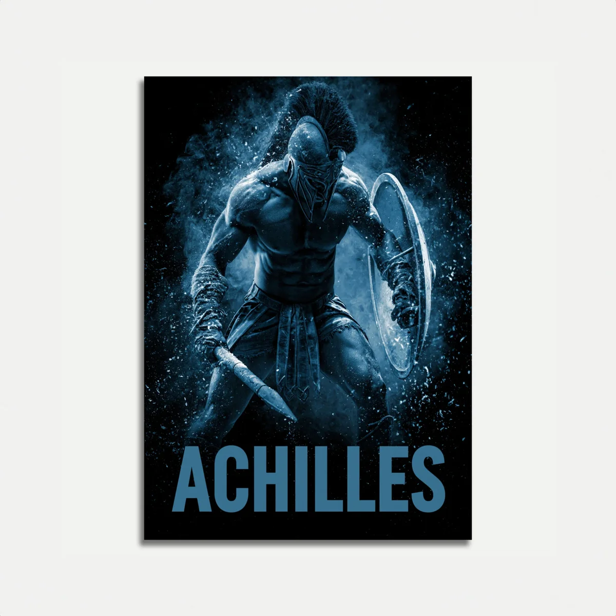 Achilles Warrior Ancient Hero Poster - Image 2