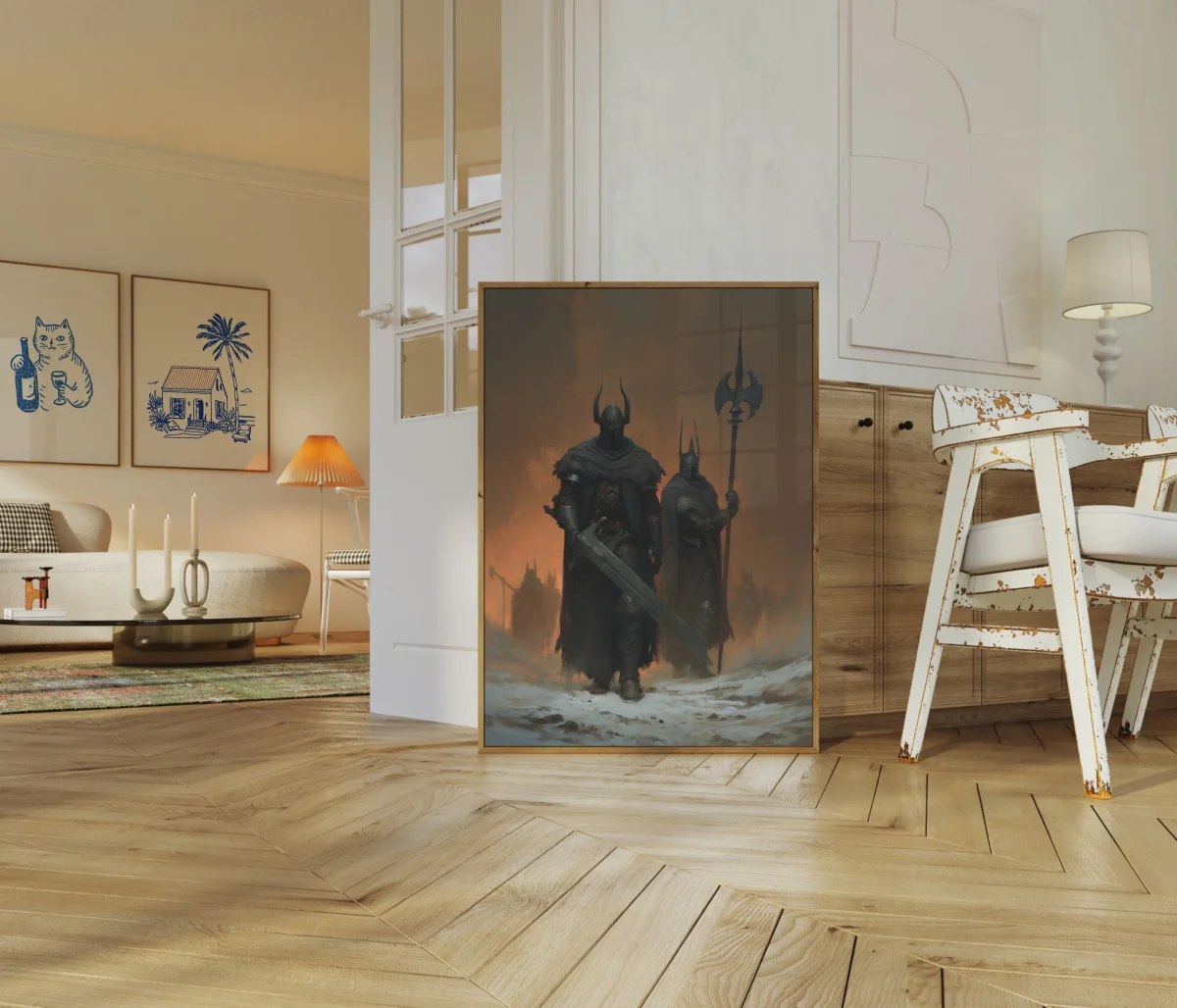 Dark Fantasy Warriors Poster - Image 6